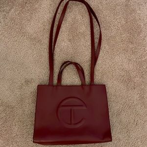 Medium Burgundy Telfar Bag